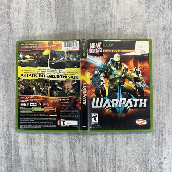 WarPath Microsoft Xbox, 2006 CIB Complete w Manual - Tested - Picture 5 of 5